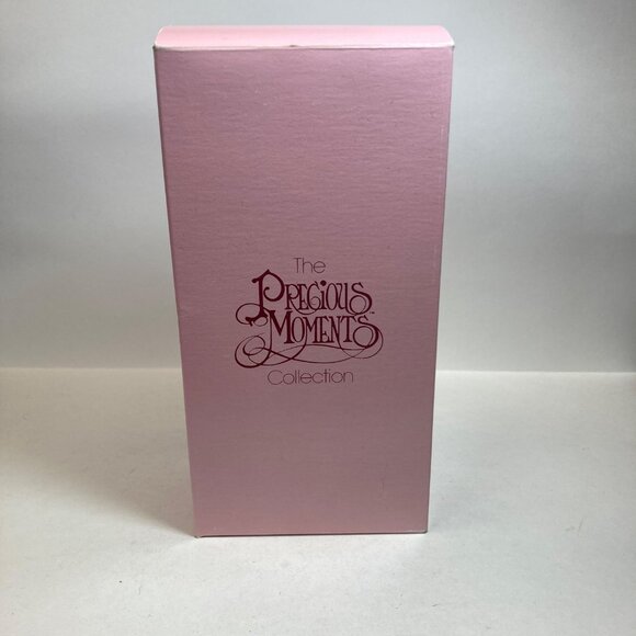 Precious Moments Angel Tree Topper New Vintage Ivory Quilted #761893 with box - Picture 3 of 9